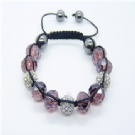 Wholesale hip hop shamballa bracelet
