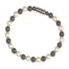 wholesale pearl magnetic hematite bracelet