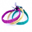 wholesale color hemp bracelet