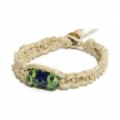 wholesale different design hemp bracelet