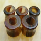 Wholesale fashion agate ear plugs
