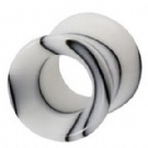 Wholesale double flare stone ear flesh tunnel