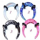 Wholesale new acrylic ear spiral