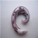 Wholesale glass spiral ear plugs