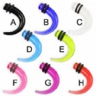 Wholesale fashion acrylic ear spiral piercing