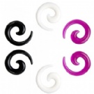 Wholesale new acrylic ear spiral jewelry