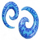 Wholesale hot acrylic ear spiral jewelry