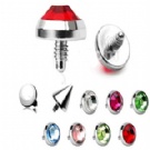 Wholesale micro dermal anchor tops