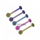 Wholesale titanium colored labret rings