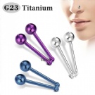 Wholesale titanium colored nose bone