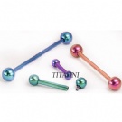 Wholesale titanium colored internal threaded barebll
