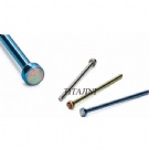 Wholesale titanium opal long size nose rings