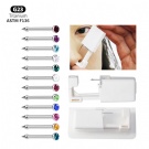 Wholesale F136 Titanium Nose Nail Set, Including a Disposable Safe and Sterile Puncture Device and a Zircon Earring