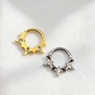 Geometric Hinge Earrings Nose Ring Wholesale G23 Titanium Unisex Nasal Septum Jewelry Wholesale