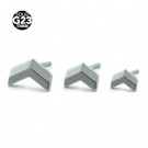 F136 Titanium Non Threaded V-shaped Earnail End Push in Piercing Jewelry Wholesale