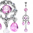 wholesale new high quality dangle navel rings