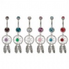 wholesale dream cather dangle belly navel rings