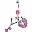 wholesale hot new key fancy belly navel rings