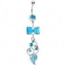 wholesale 2013 new tie fancy belly navel rings