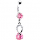 wholesale hot selling dangle belly navel rings