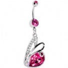 wholesale hot sexy dangle belly navel rings