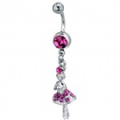 wholesale newest dancer dangle navel body jewelry
