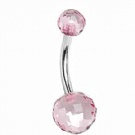 wholesale beautiful acrylic belly rings