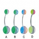 wholesale sexy acrylic belly rings