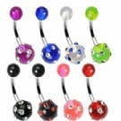 wholesale hottest acrylic belly rings