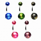 wholesale new fashion acrylic belly rings