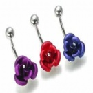 wholesale hottest rose surgical belly bars