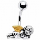 wholesale sleeping angel navel bar