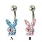 wholesale crystal playboy navel bars
