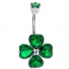 wholesale beautiful flower navel bar