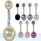 wholesale hottest pearl navel rings