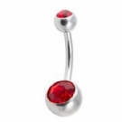 wholesale double navel rings diamond