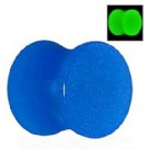 wholesale glow in the dark ear plug jewelry