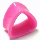 wholesale silicone triangle ear tunnel