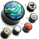 wholesale shell acrylic ear plugs
