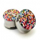 Wholesale drug ear plug tunnel earrings