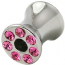 Wholesale cystal saddly ear plugs