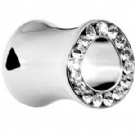 Wholesale crystal ear tunnel jewelry