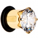 Wholesale crystal ear plug jewelry