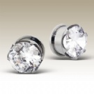 Wholesale fashion crystal ear plugs gauges